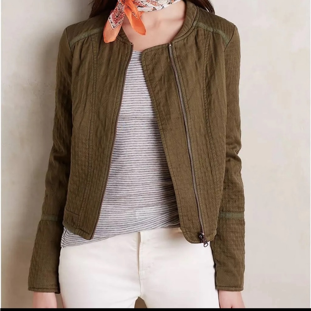 Anthropologie Bomber Jacket